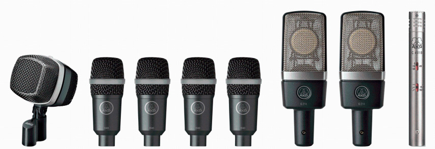 AKG - Drum Set Premium میکروفون های درامز